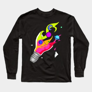 Galaxy Bulb Long Sleeve T-Shirt